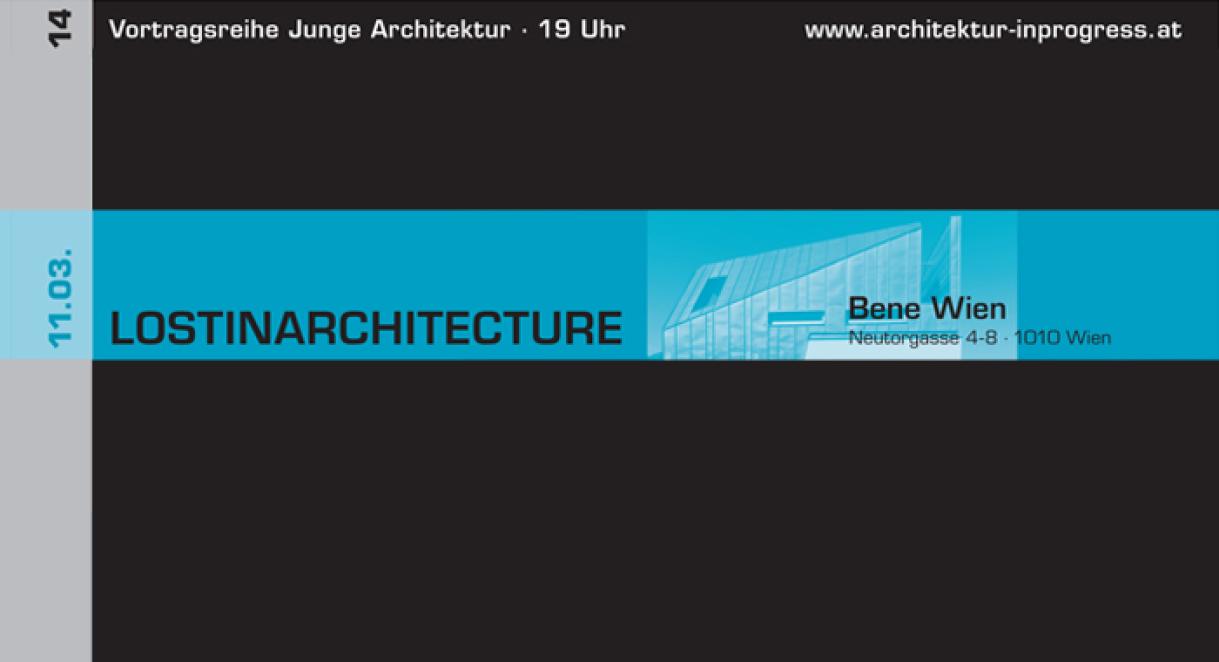 Vortragsreihe Architektur, Bene, Volker Dienst, Michaela Sauer